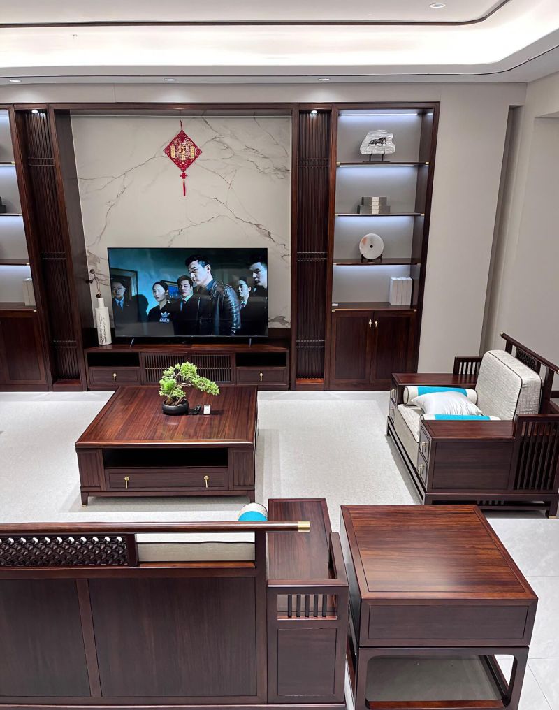 我装了一个退休老“局长”的家😂套内152²，新中式装修风格 - 家居知识