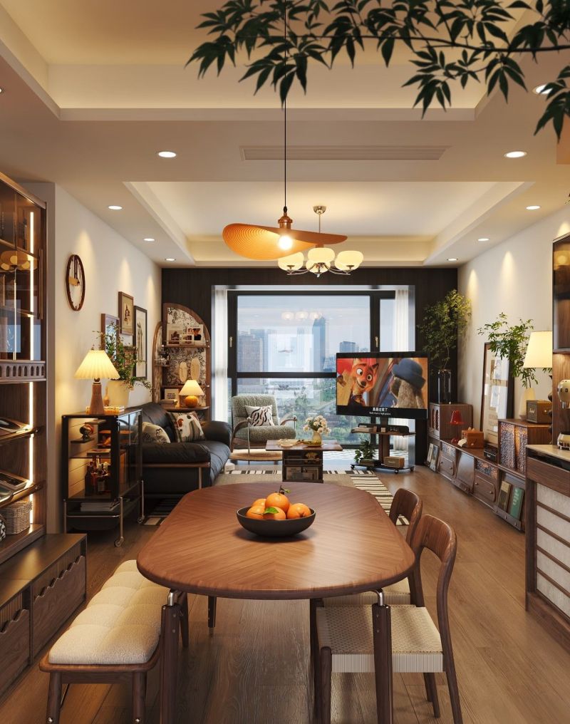 中古风装修：在“杂乱”中缔造高级感，当代家庭的容乱率王者 - 家居知识