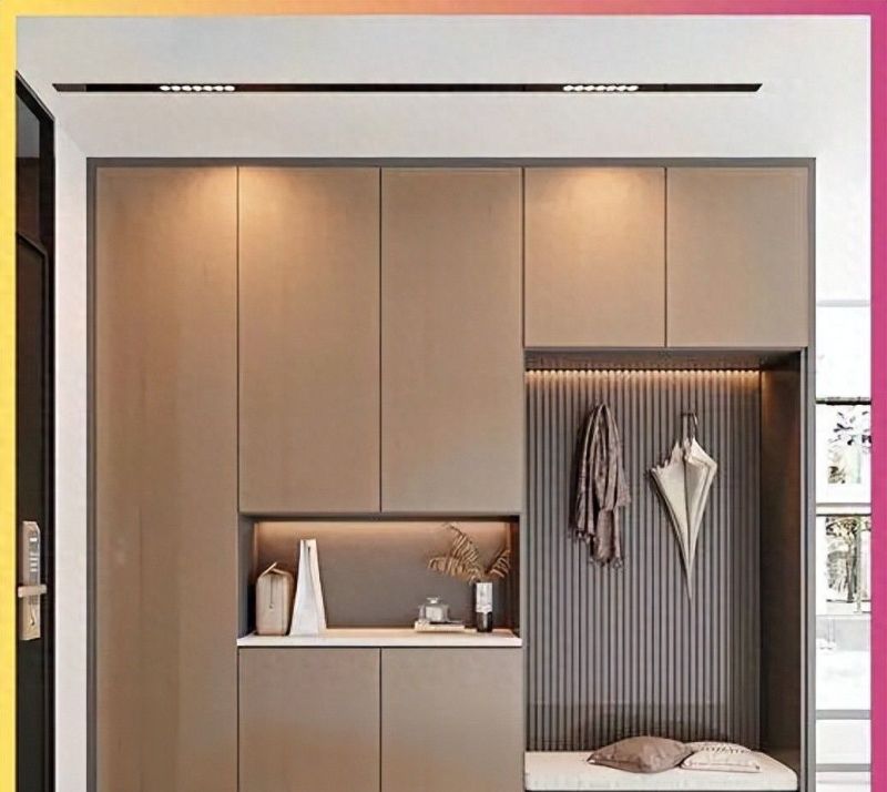 进门窄、两边承重墙？鞋柜这样设计，鞋子再也不堆门口！