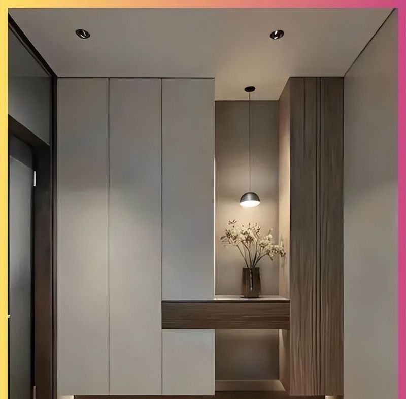 进门窄、两边承重墙?鞋柜这样设计,鞋子再也不堆门口! 进门窄,两边还是承重墙,鞋柜原来能这样做,鞋子再也不用堆门口 - 家居知识