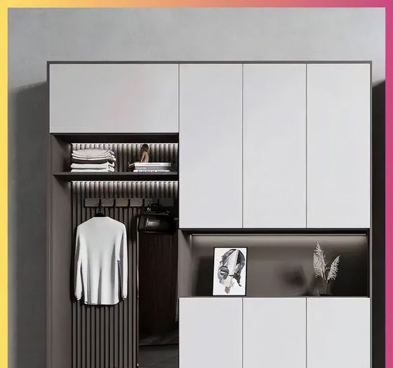 进门窄、两边承重墙?鞋柜这样设计,鞋子再也不堆门口! 进门窄,两边还是承重墙,鞋柜原来能这样做,鞋子再也不用堆门口 - 家居知识