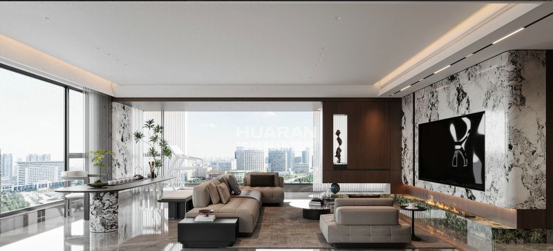 合肥高速尚阖院248㎡意式轻奢风大平层装修设计 - 家居知识