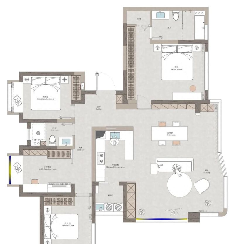 成都原木风整装设计，细节之处尽显家的温暖