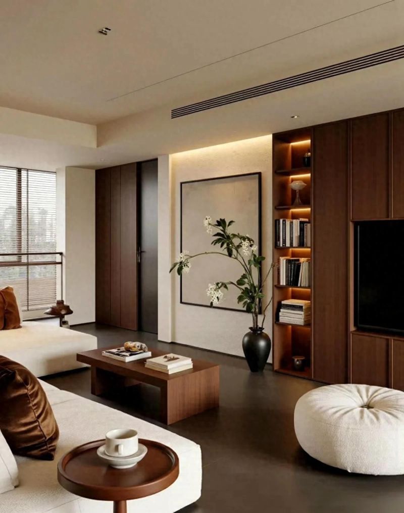 奶油复古风的家，温馨与格调的完美融合