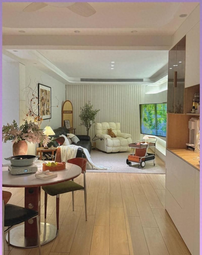 浙江女子110㎡奶油风新家，通透温馨惹邻居艳羡