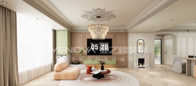 127㎡法式优雅家 | 唐山金域缇香装修实景案例