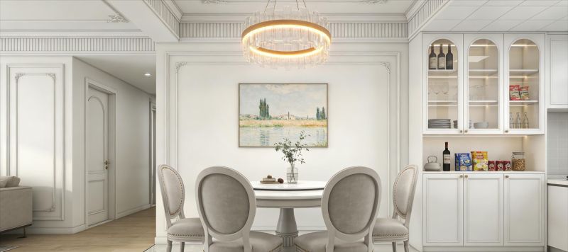 80㎡白色法式装修参考实录，仪式感与烟火气兼得 - 家居知识