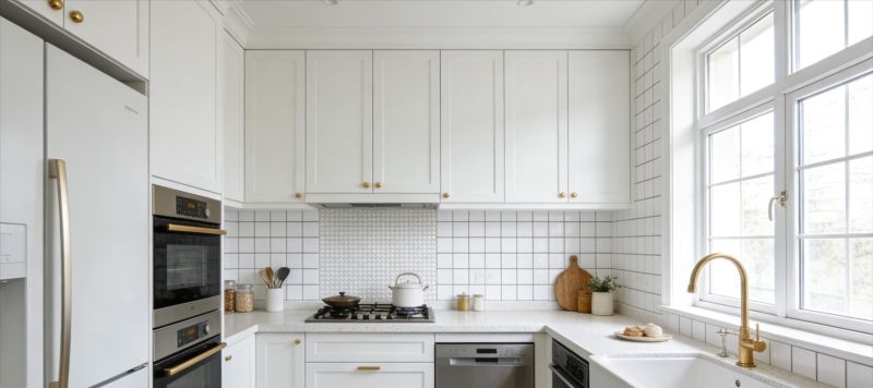 80㎡白色法式装修参考实录，仪式感与烟火气兼得 - 家居知识