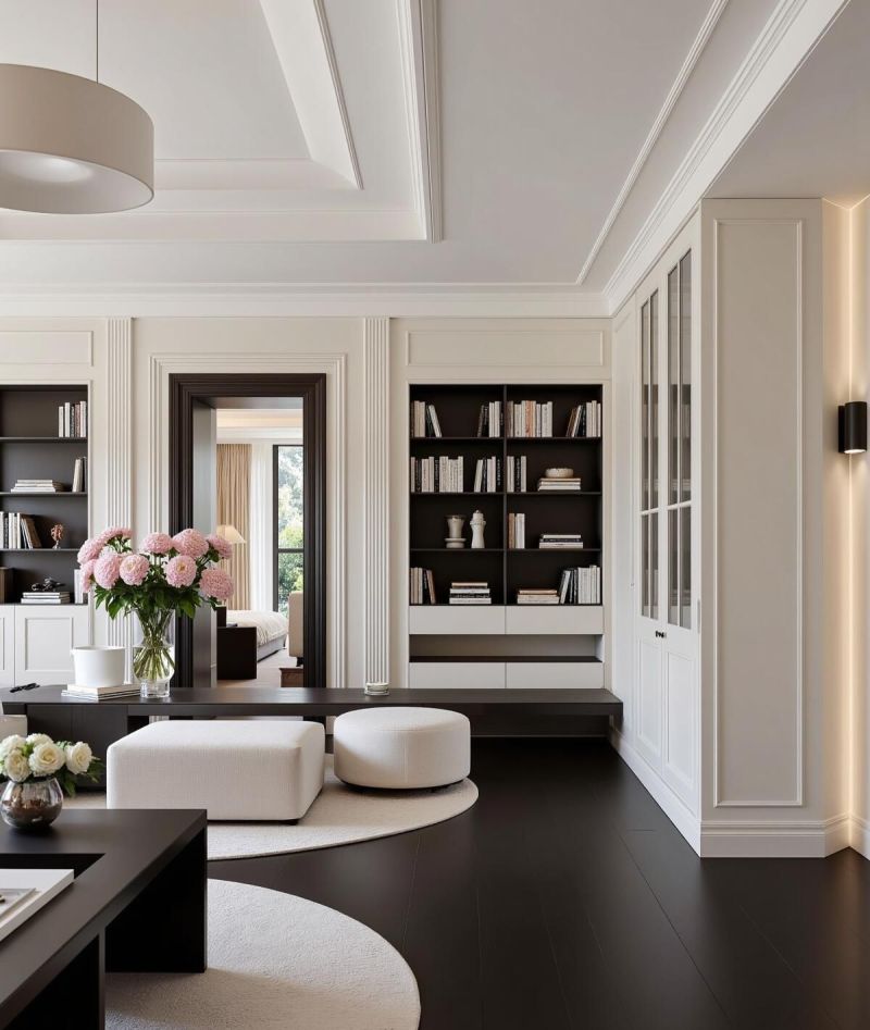 黑白法式惊艳全场,我要你好看,但没要你这么好看! 黑白法式我要你好看!但没要你这么好看! - 家居知识