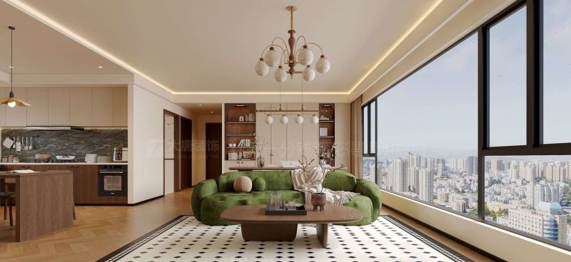 128㎡中古风装修,株洲设计师打造松弛感生活空间 株洲装修设计:128㎡中古风装修,生活的松弛感 - 家居知识