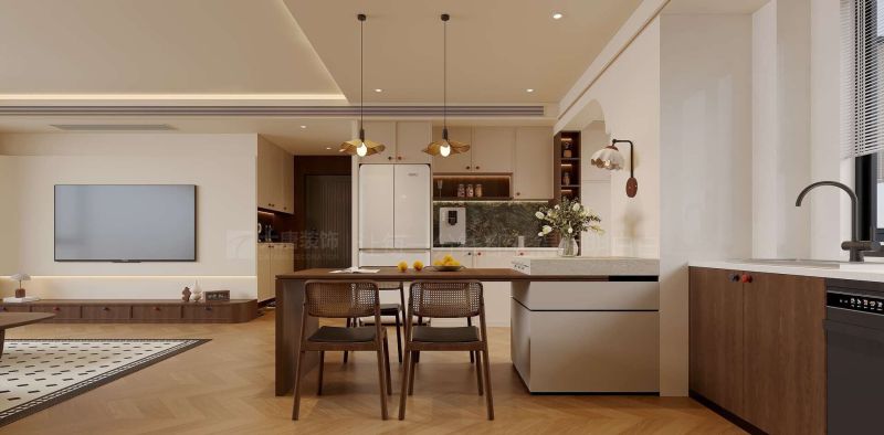 128㎡中古风装修,株洲设计师打造松弛感生活空间 株洲装修设计:128㎡中古风装修,生活的松弛感 - 家居知识