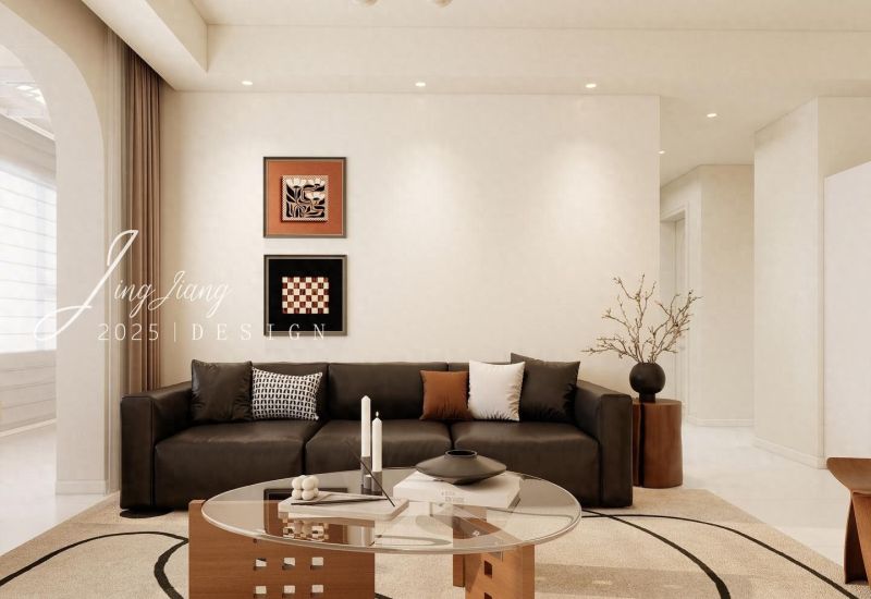 118㎡中古风实景宅邸，演绎质感与松弛的完美平衡