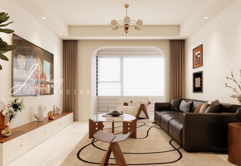 实景新作 | 中古质感 118㎡松弛宅家屋 - 家居知识