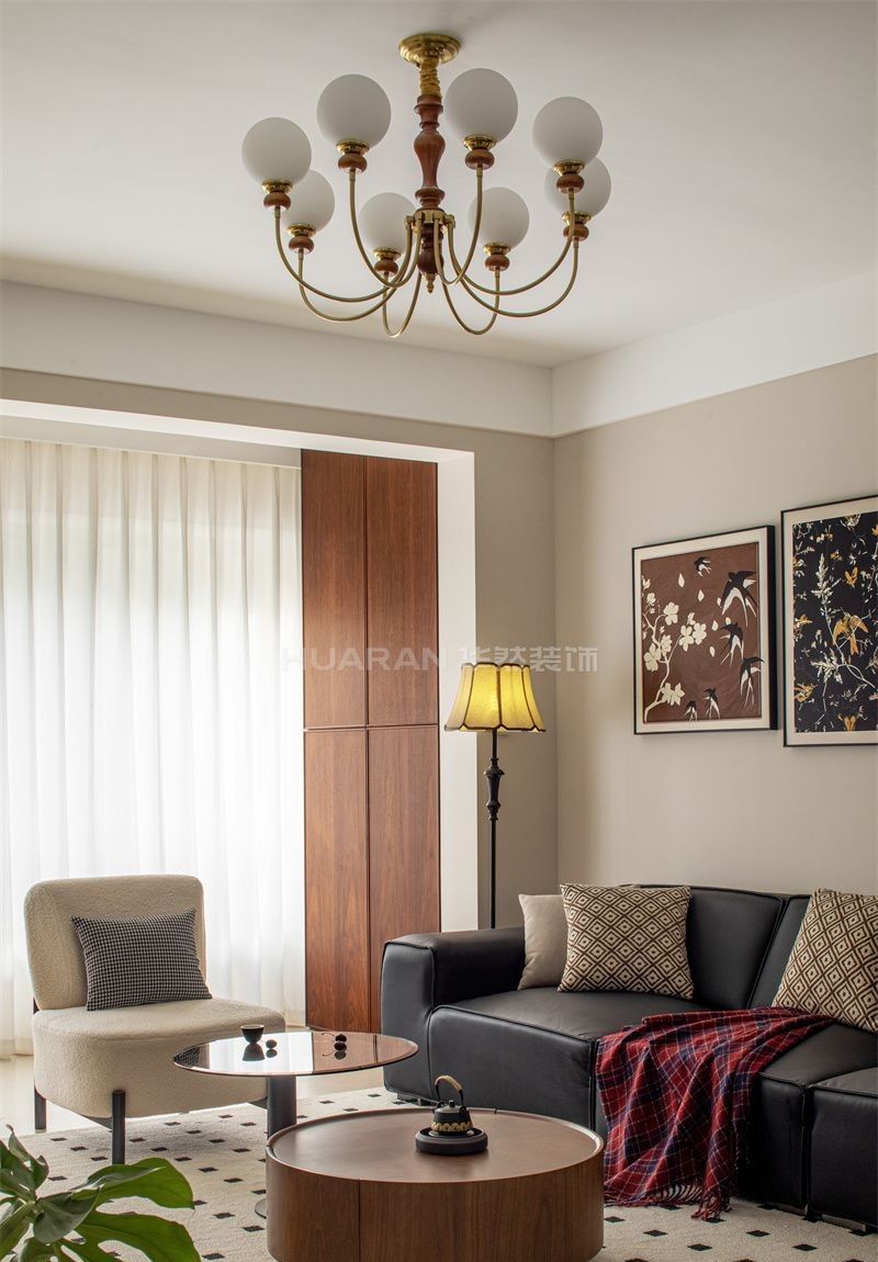 【实景】合肥淮矿馥邦天下148㎡中古风装修落地实景 - 家居知识