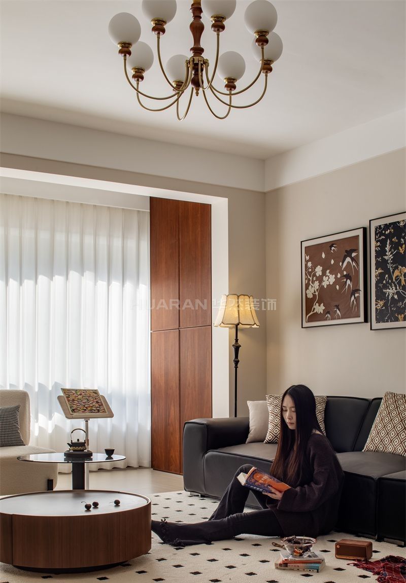 【实景】合肥淮矿馥邦天下148㎡中古风装修落地实景 - 家居知识