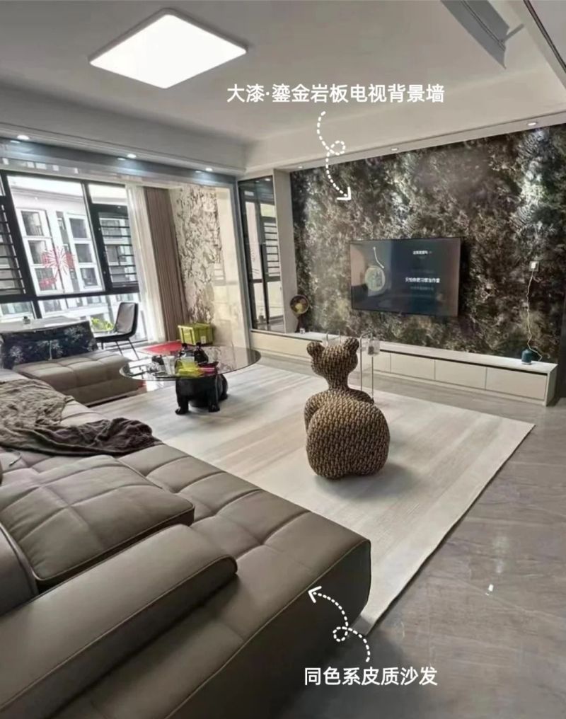 新中式装修没灵感？快来看大漆工艺岩板！ - 家居知识