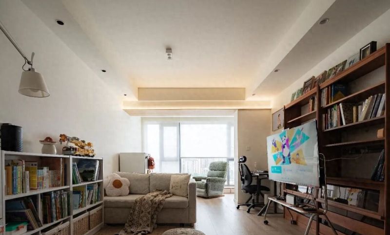 80㎡北欧风老房改造，宜家收纳打造三代同堂治愈家