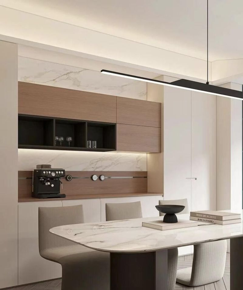 光和色的高级感，你喜欢哪款餐边柜设计！ - 家居知识