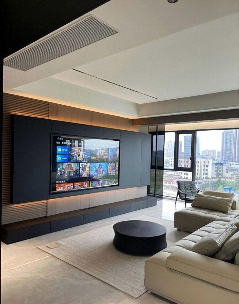 15年设计师闺蜜揭秘，2024年将大范围流行满墙电视柜！