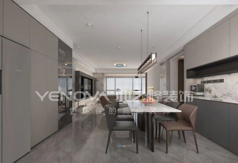 唐山中海九樾143平方米现代风格装修效果案例|业之峰装饰 - 家居知识