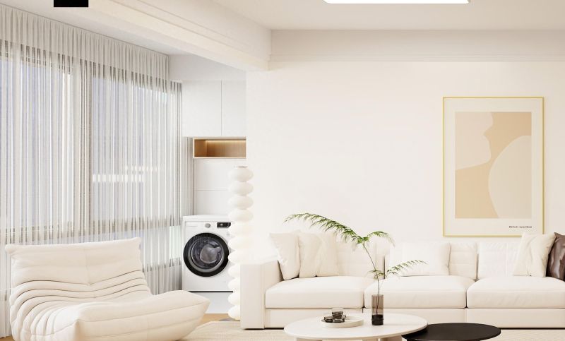 实景新作 | 现代原木风全屋设计，整洁与温柔的完美融合