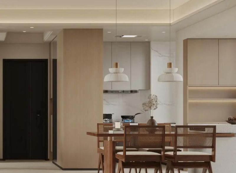 122㎡现代原木风，晨昏与四季在此温柔沉降 - 家居知识