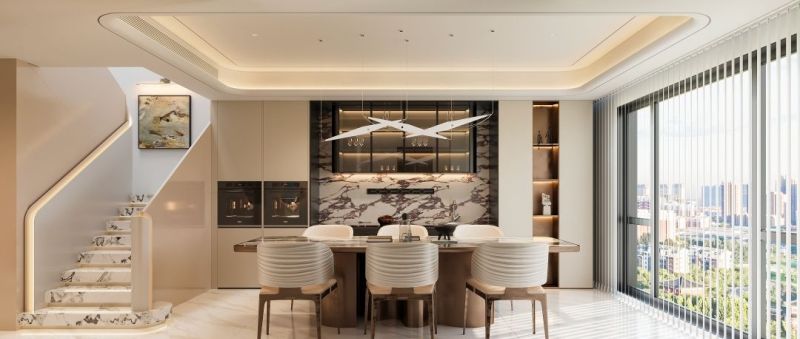 300㎡现代轻奢风格设计，克制的奢华，满溢的温馨！ - 家居知识