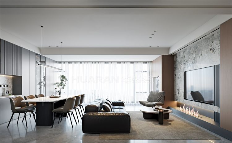 合肥伟星滨江道130㎡意式轻奢风格装修设计 - 家居知识