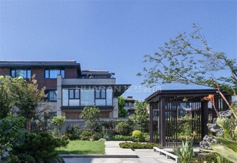 合肥华邦蜀山别院285㎡现代轻奢叠墅装修实景