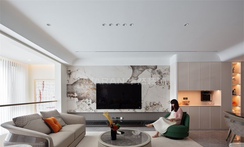 【实景】合肥华邦蜀山别院285㎡现代轻奢风格叠墅装修设计 - 家居知识