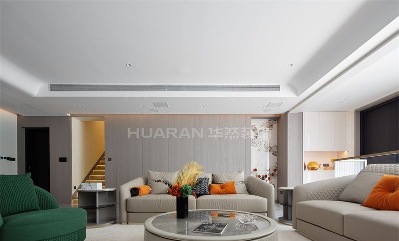 【实景】合肥华邦蜀山别院285㎡现代轻奢风格叠墅装修设计 - 家居知识