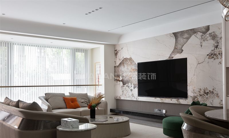 【实景】合肥华邦蜀山别院285㎡现代轻奢风格叠墅装修设计 - 家居知识