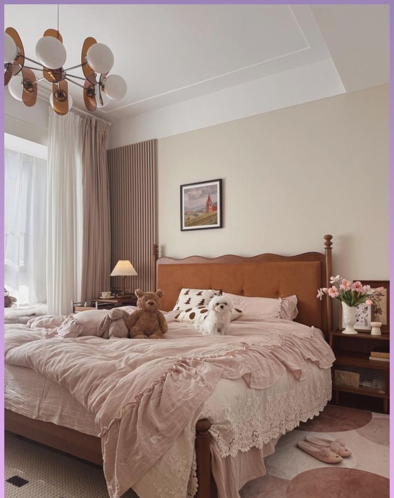 这对90后夫妻的家，因"奶油风+棕木色"走红，温柔又高级 - 家居知识