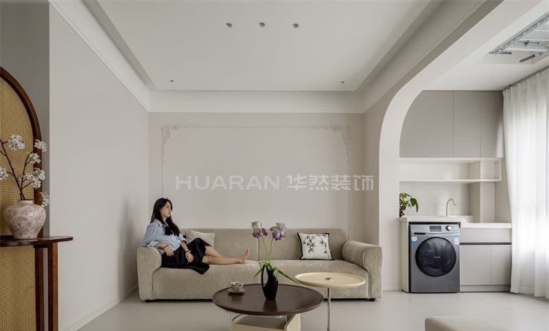 【实景】合肥琥珀御宾府137㎡现代奶油风复式装修设计 - 家居知识