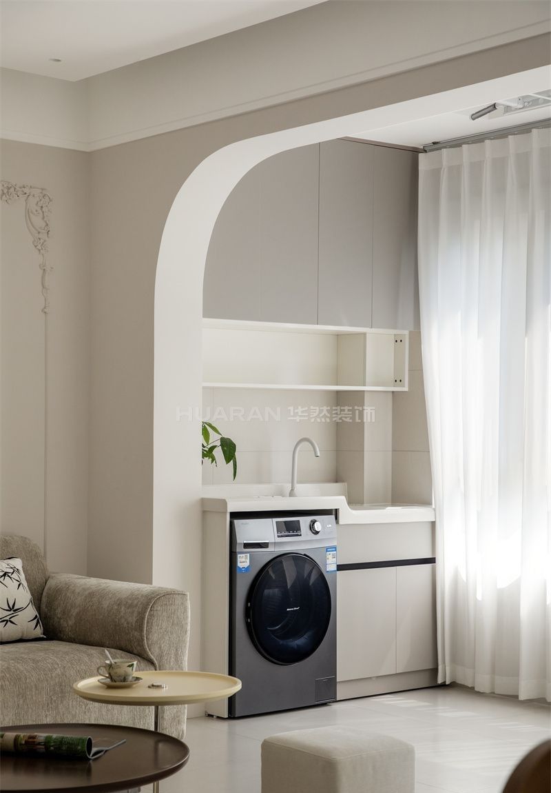 【实景】合肥琥珀御宾府137㎡现代奶油风复式装修设计 - 家居知识