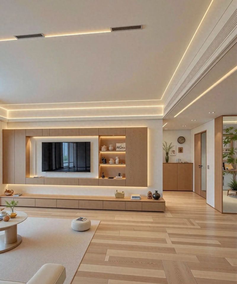 129平奶油原木风，温柔日光漫溢家居角落