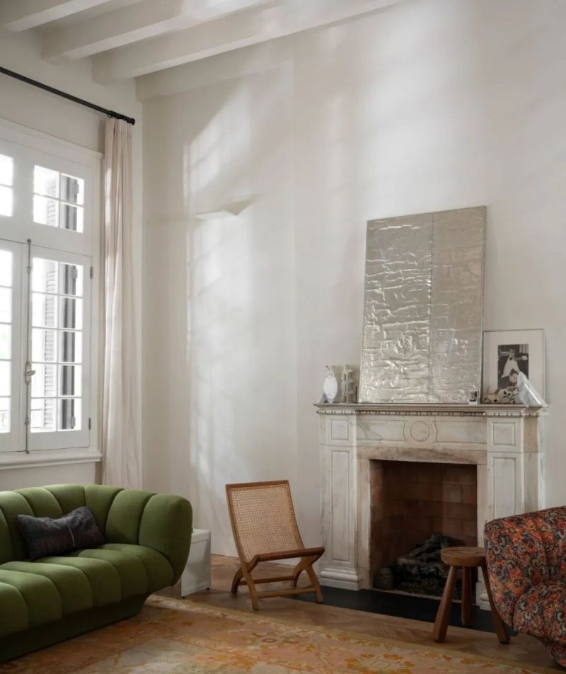 拒绝复古模仿！这栋百年法式老宅，用“柯布西耶配色”惊艳了时光 - 家居知识