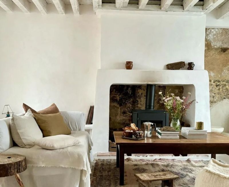 46岁女主简朴的家，白色与天然材料交融，编织地中海浪漫家居梦 - 家居知识
