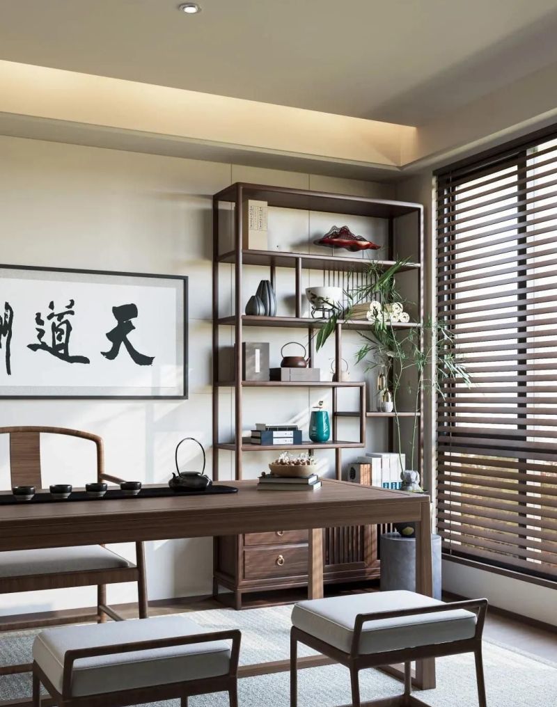 新中式风潮崛起,未入门先显高级格调 果然新中式才是顶流!还没进门就把我高级了 - 家居知识