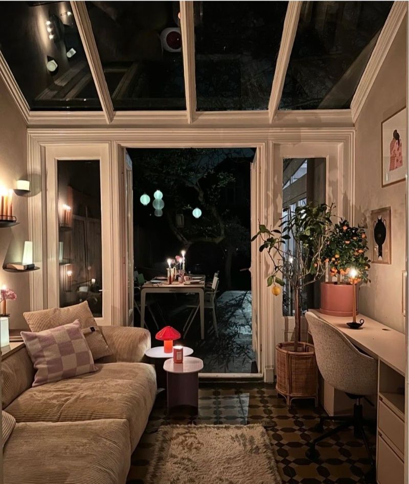 北欧风治愈系夜宅,理想中的家 理想中的家:北欧夜晚治愈系空间 - 家居知识