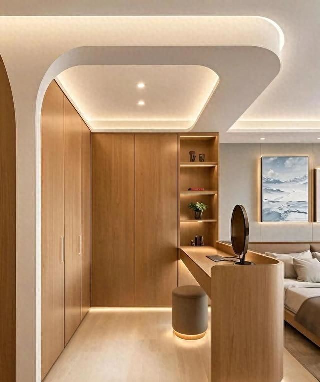 20款小户型主卧衣帽间设计，打造整齐治愈收纳空间