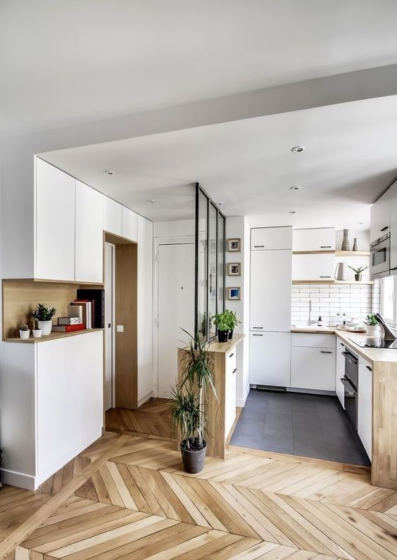 双面隔断设计,玄关三合一功能,美观又实用 这才是隔断中的王者,双面设计实现三重功能,装在玄关太好看了 - 家居知识