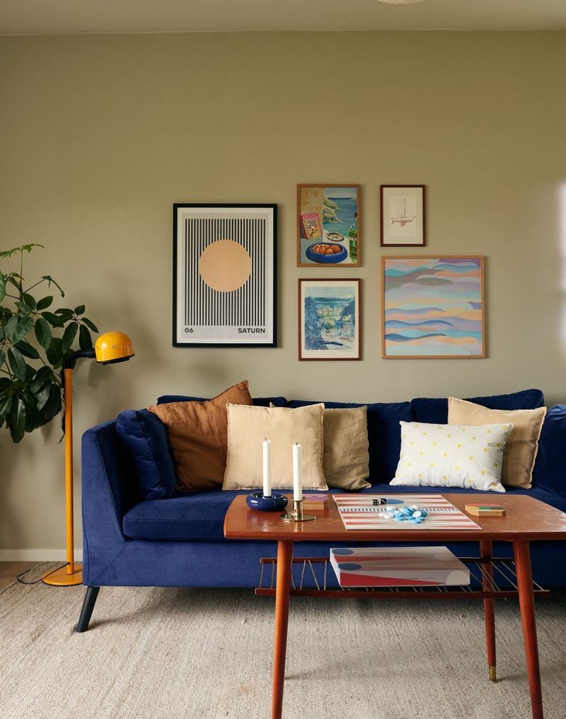 44平小户型，简约现代温柔耐看，蓝色绿色带来宁静、治愈氛围 - 家居知识