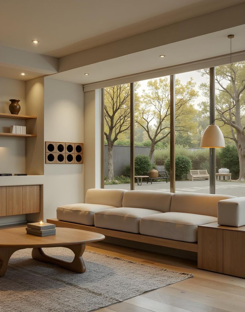 靠白墙和原木风，把家装成了“呼吸感”，通透不压抑，松弛又治愈 - 家居知识