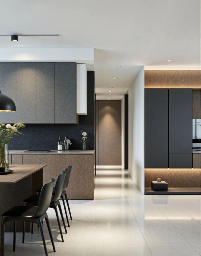 公认很好抄作业的意式极简，装完被夸爆了 - 家居知识