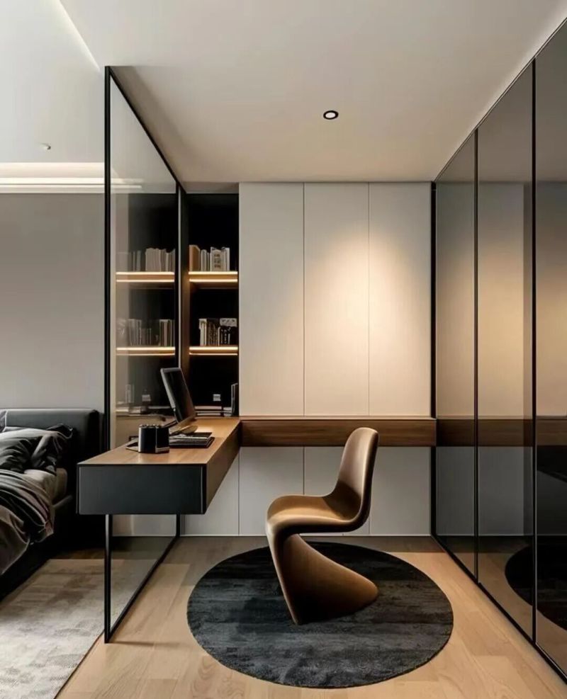 20款小户型主卧衣帽间设计,储物翻倍不踩坑! 20款主卧衣帽间封神案例!小户型也能挤出大储物,避坑指南附全 - 家居知识