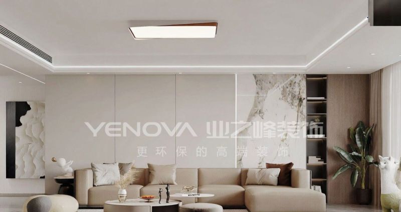 155㎡意式现代风装修案例,唐山熙湖九里雅居设计 唐山熙湖九里155平方米意式现代风格装修效果案例|业之峰装饰 - 家居知识