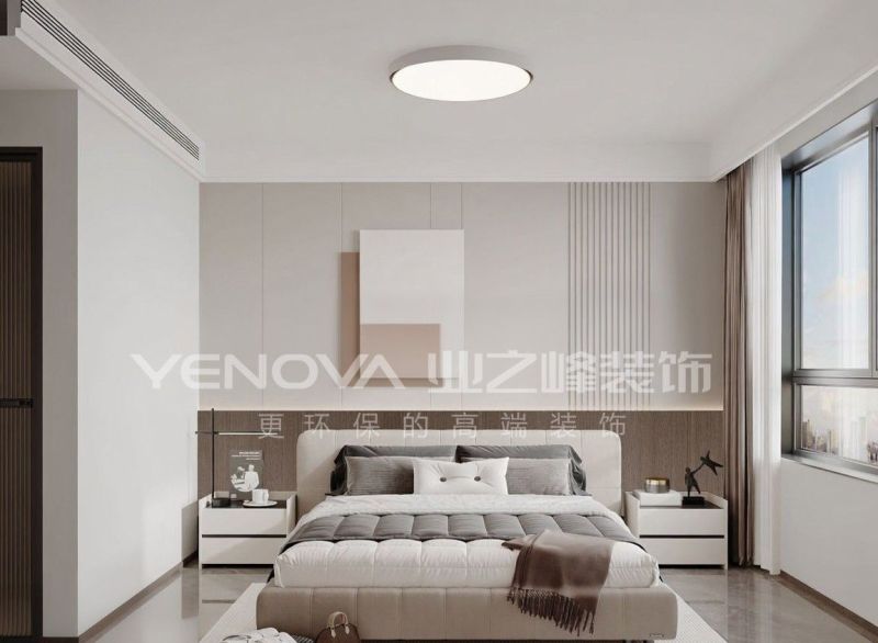 155㎡意式现代风装修案例,唐山熙湖九里雅居设计 唐山熙湖九里155平方米意式现代风格装修效果案例|业之峰装饰 - 家居知识