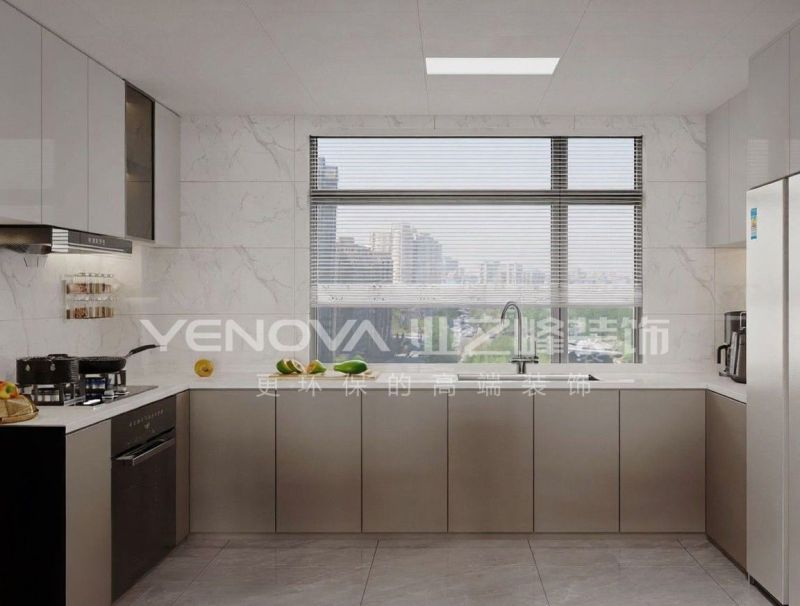 155㎡意式现代风装修案例,唐山熙湖九里雅居设计 唐山熙湖九里155平方米意式现代风格装修效果案例|业之峰装饰 - 家居知识