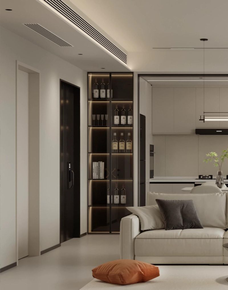 148平现代极简风设计,打造松弛感理想家 148平松弛感的现代极简风,一走来看看她的设计吧 - 家居知识